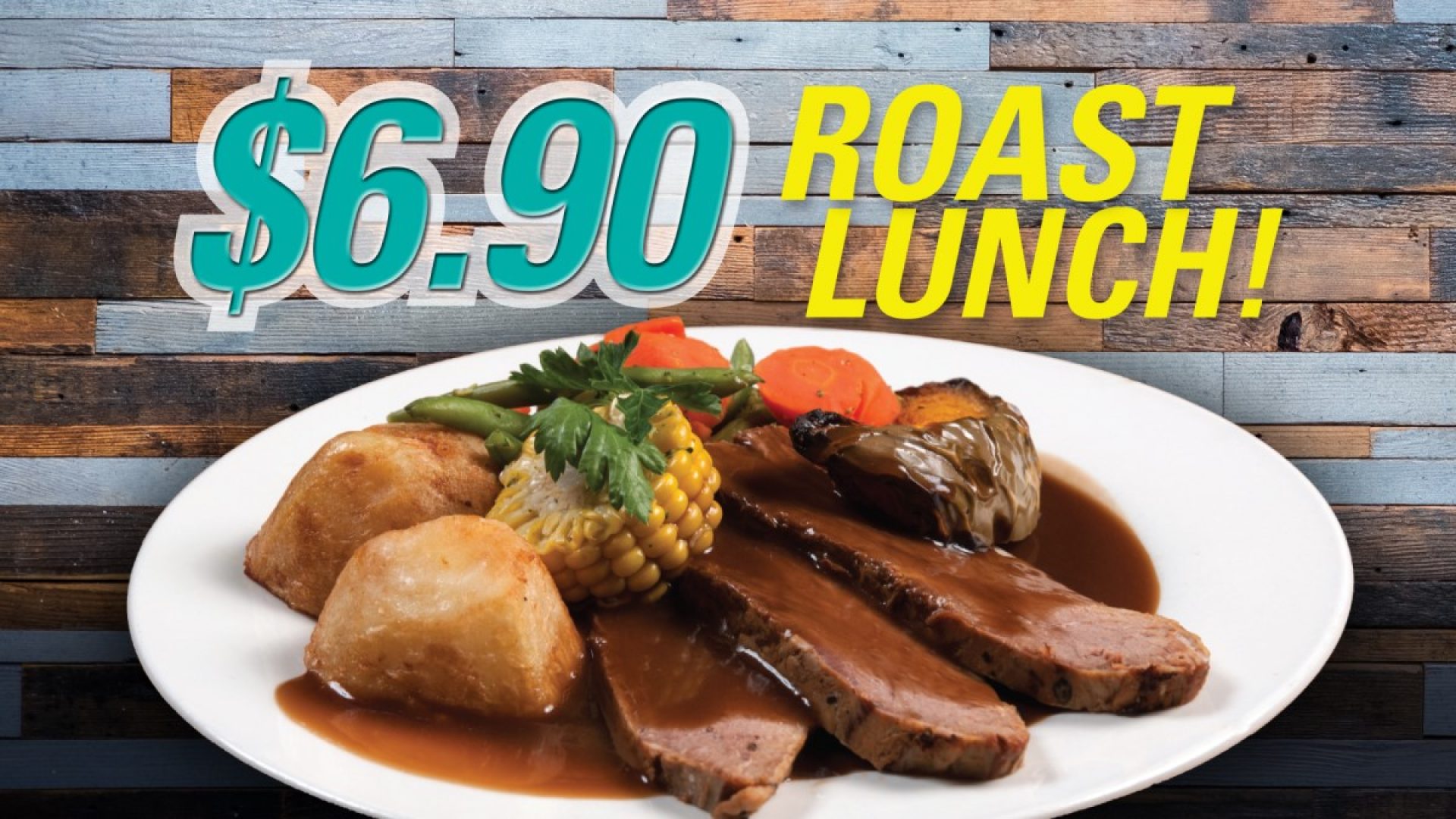 6-90 Roast Lunch