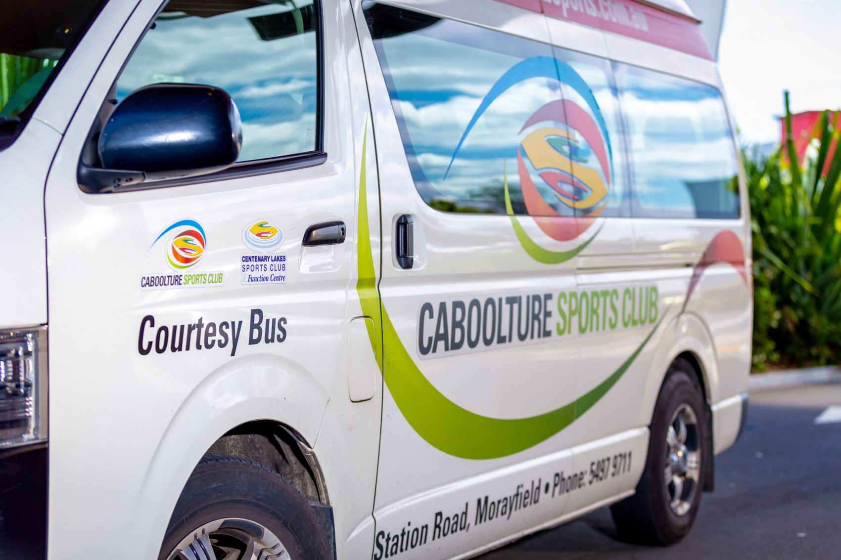 Caboolture Sports Club Courtesy bus Caboolture Sports Club