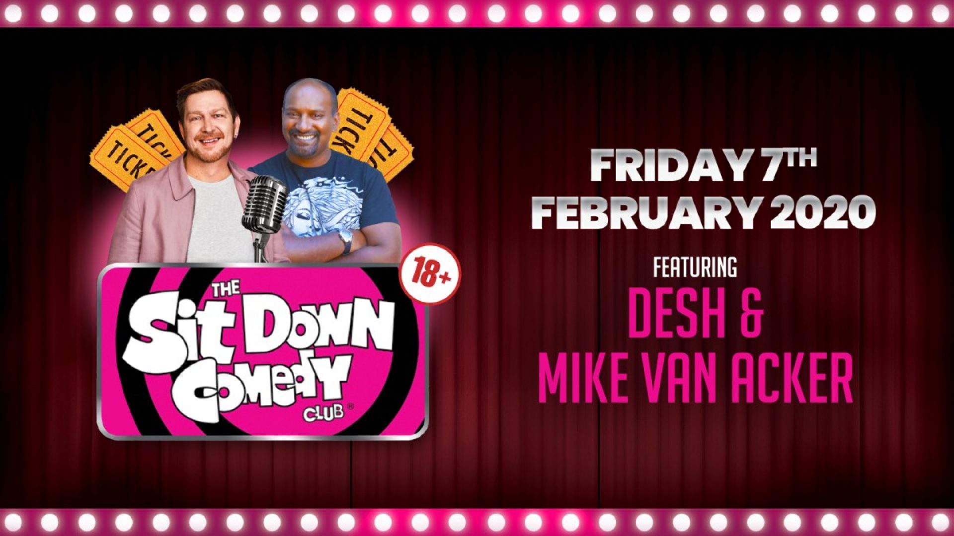 Sit Down Comedy Club - Feb