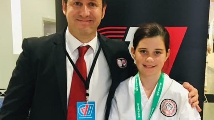 Nationals for karate Rising Star recipient