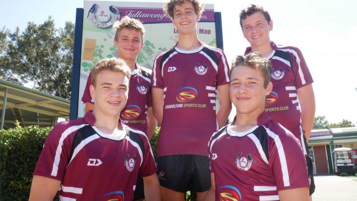 Tullawong High’s new league jerseys a hit with the team!