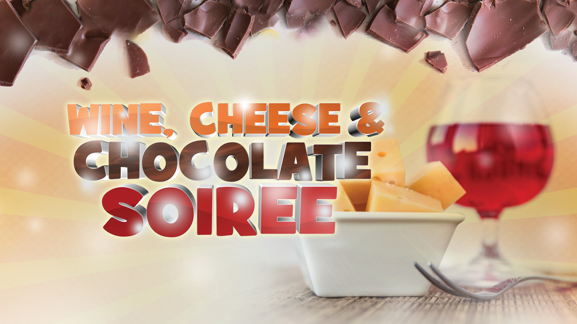 Wine, Cheese & Chocolate Event