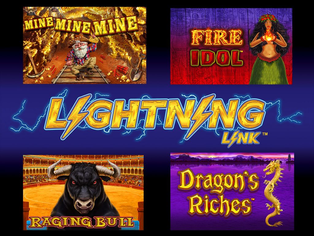 The latest Lightning Link & Lightning Cash games are all available