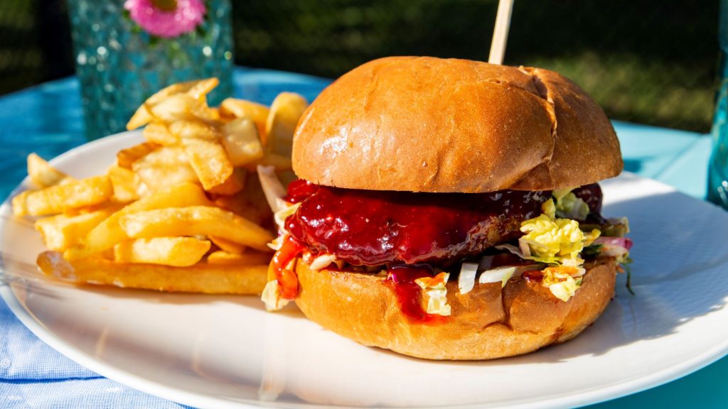 Caboolture Sports Club Korean Fried Chicken Burger - Caboolture Sports Club