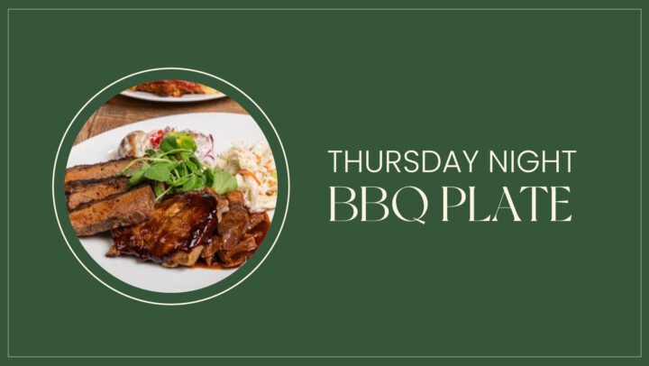 BBQ Plate – Thursday Night Members Meal Deal